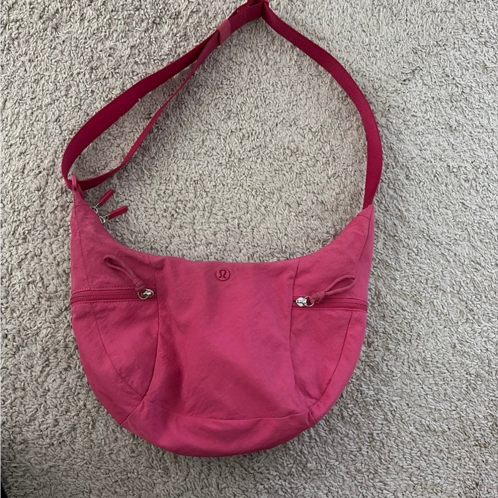 lululemon athletica Pink Crossbody Shoulder Bag